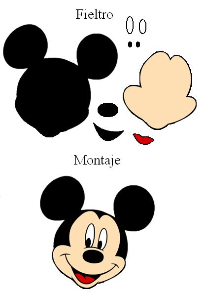 Moldes De Mickey Mouse Para Imprimir Imagui