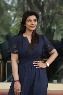 Actress Aishwarya Rajesh stills at Dear Movie pre release