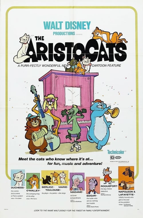 Ver Los aristogatos 1970 Online Audio Latino