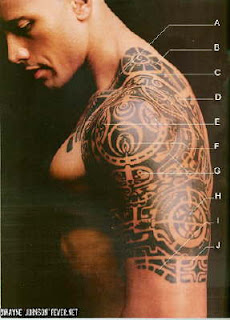 the rock tattoo