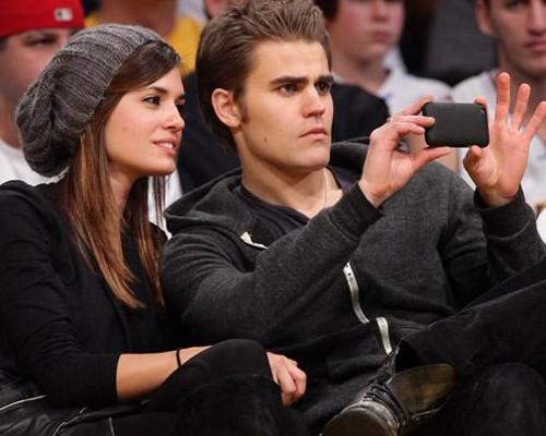 Paul Wesley was spotted at the