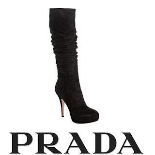 PRADA Suede Boot PRADA Bags 