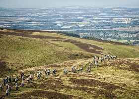 Red Bull Fox Hunt saw 150 women race down Caerketton Hill and stay ahead of Rachel Atherton