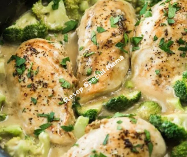 SKILLET CREAMY CHICKEN & BROCCOLI RECIPES