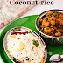 Coconut rice / Thengai sadam / Thengai sadham / Recipes with video