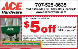 Free Printable Ace Hardware Coupons