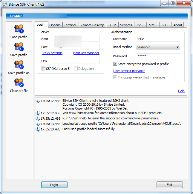 Download Bitvise SSH CLIENT