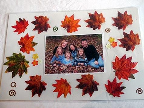 Fall Photo Placemat Craft
