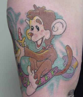 Monkey Tattoos For Women