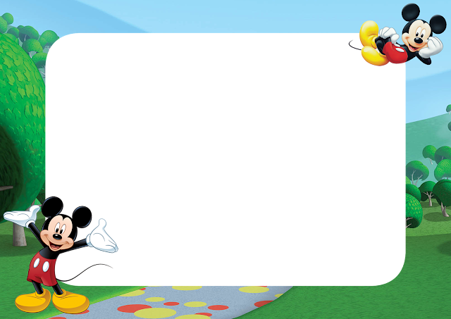 Mickey Mouse PNG Frame