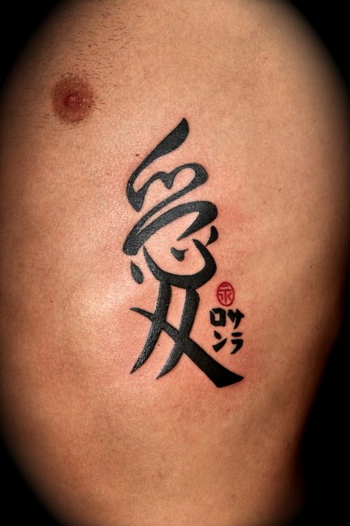 Kanji tattoos are based on Japanese writing system called kanji which is one 