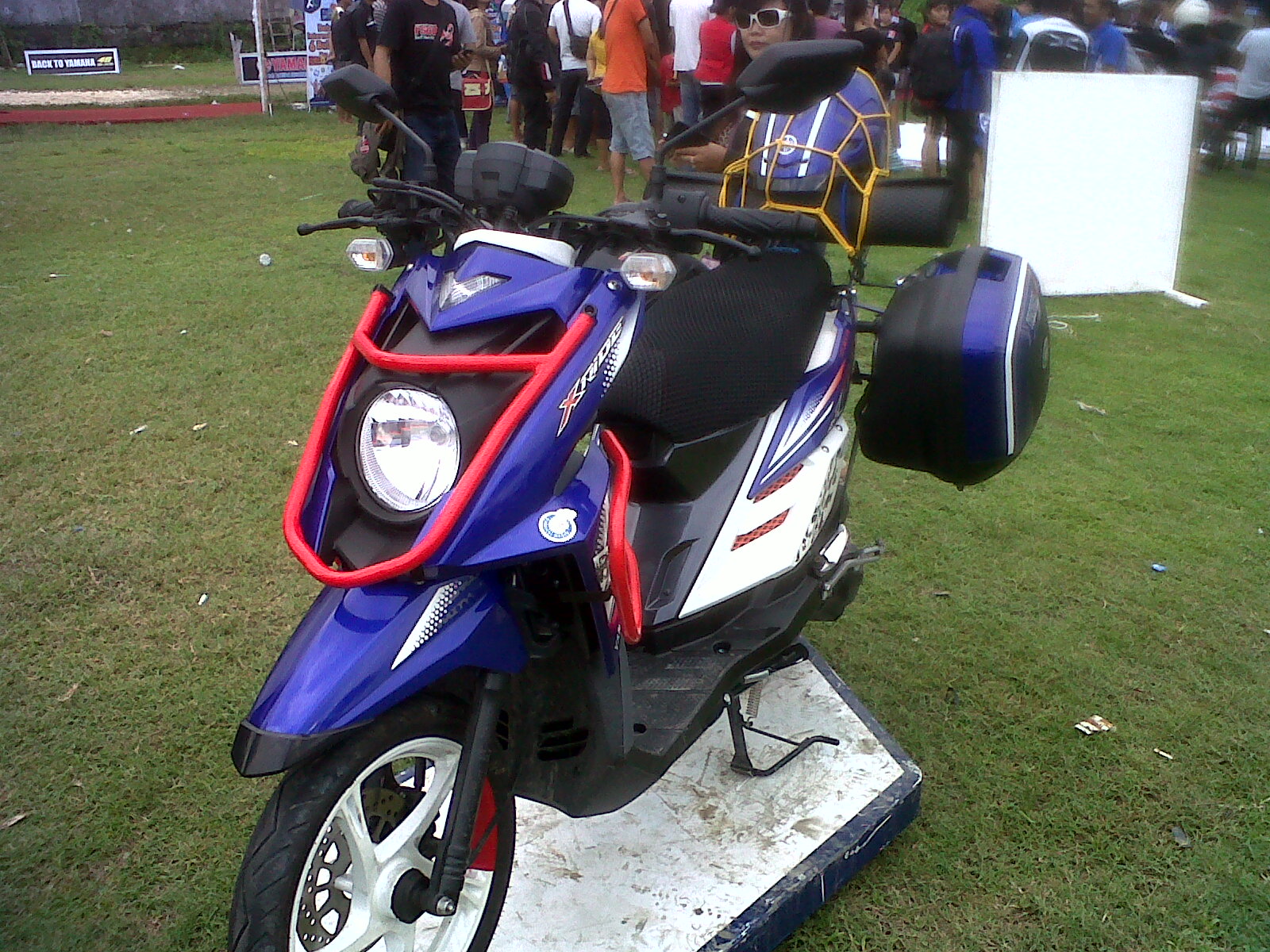 Modifikasi Motor X Ride 2013 Modifikasimania