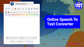 Free Online Speech to Text Converter for bloggers