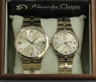 Jual Jam Alexandre Christie Couple Pria Wanita