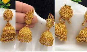 Gold Jhumki Designs