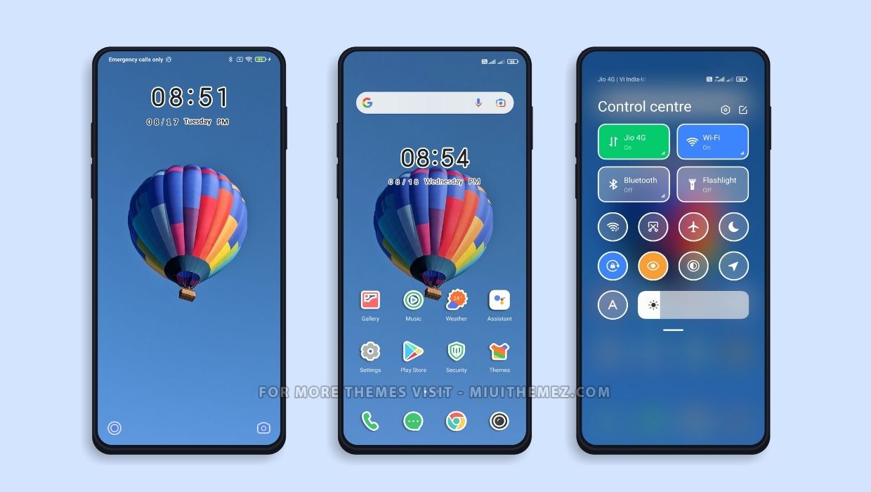 Balloon 3D MIUI Theme