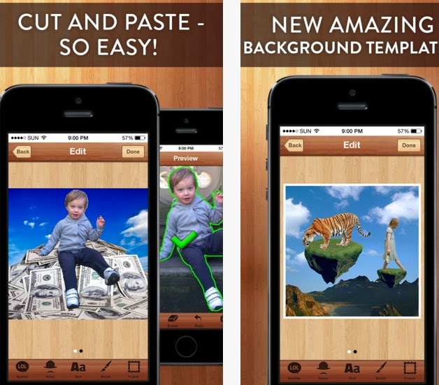 QUAL'È UN' APP GRATIS PER CAMBIARE SFONDO ALLE FOTO SU IPHONE ED IPAD