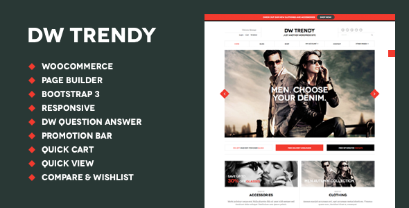 Premium Responsive WooCommerce theme