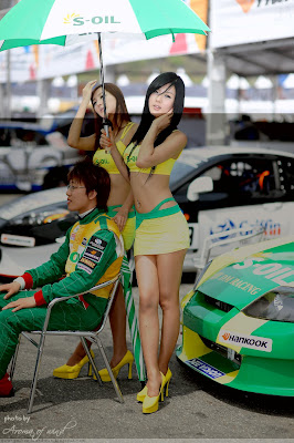 Hwang Mi Hee Race Queen CJ Super Race 2008