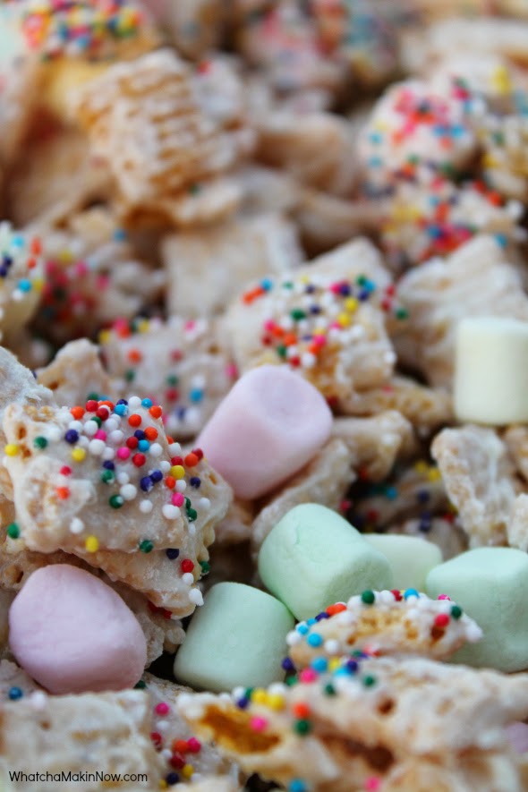 White Chocolate Fruity Chex Mix