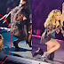 En video la caída de Madonna durante un concierto en Seattle