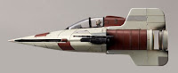Bandai 1/72 A-Wing Star Fighter English Color Guide & Paint Conversion Chart