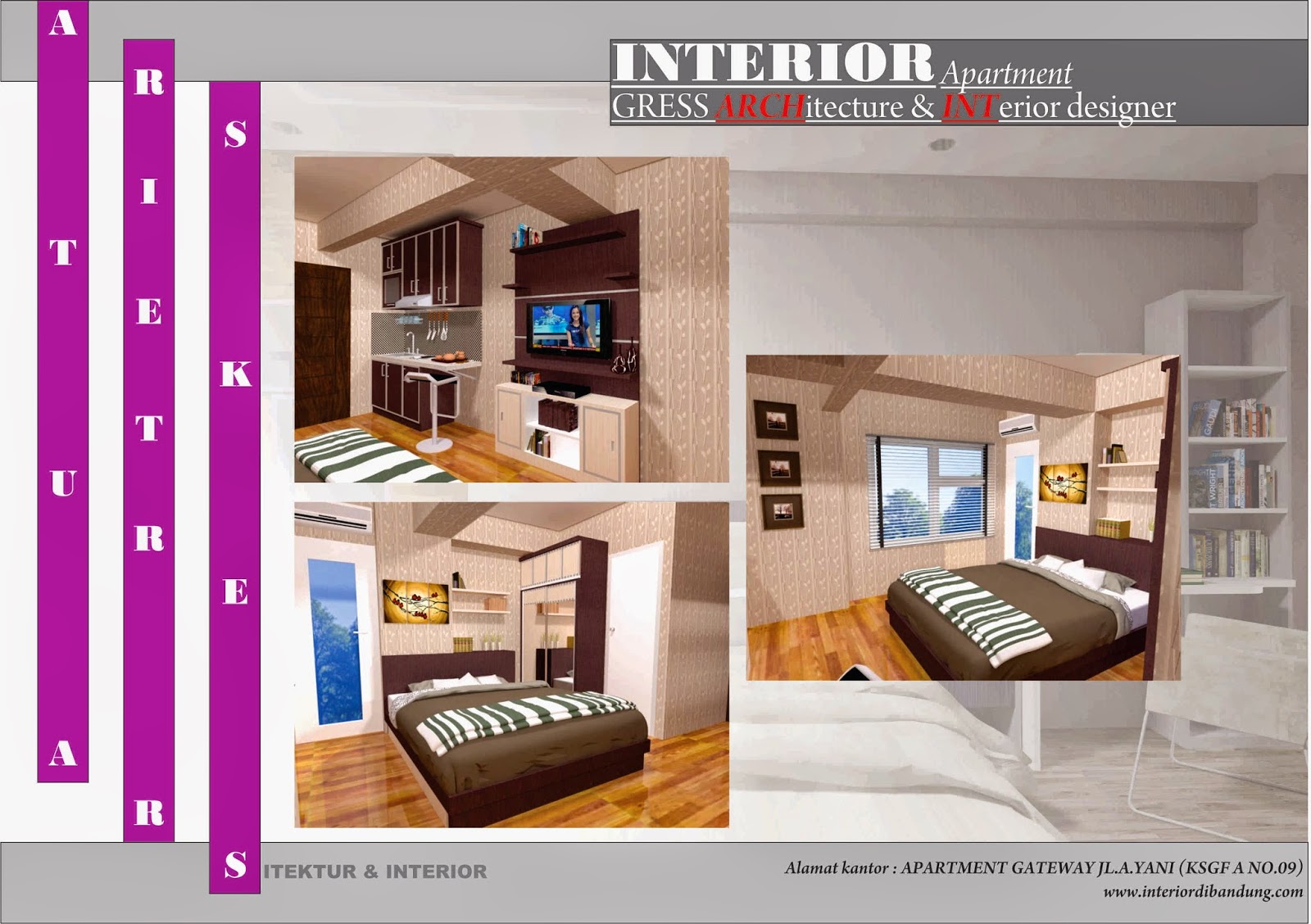 Jasa Interior Design Apartemen Di Bandung