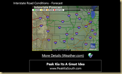 Map in landscape mode