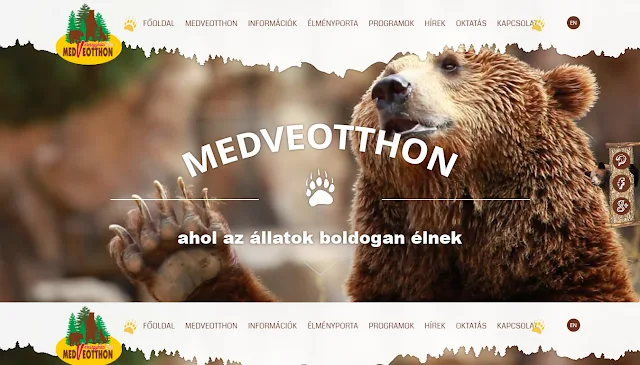 A Medveotthon megújult, tündéri címlapja