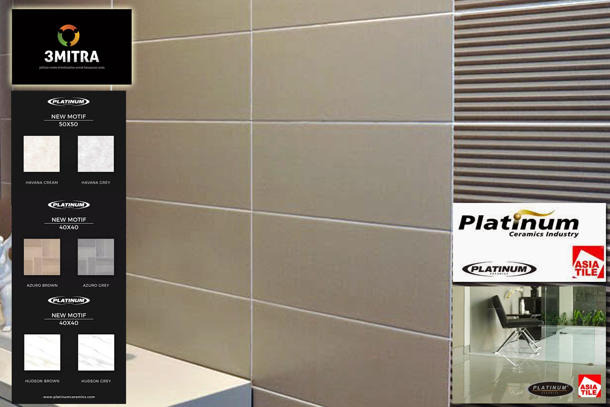 Jual Keramik Platinum Asia Tile dan Granite Tile Titanium 