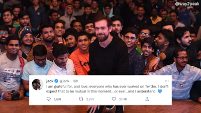 co-founder of Twitter apologized to the public because of Elon Musk's action