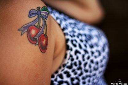 Cherry Tattoos on All About Fashion  Cherry Blossom Tattoo Designs