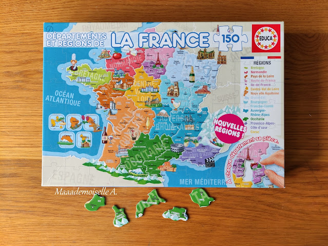 Nos activités sur l'Occitanie : Puzzle de la France