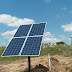 Large Solar Powered Well Helical Rotor Pump Installed on a Ranch West
of Vici OK for Wildlife Watering.