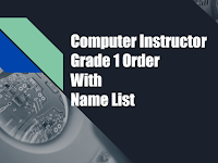 COMPUTER INSTRUCTOR GRADE 1 ORDER | அரசு/நகராட்சி மேல்நிலைப்பள்ளிகளில் கணினி பயிற்றுநர் நிலை-2 ஆக பணிபுரிபவர்களுக்கு கணினி பயிற்றுநர் நிலை -1ஆக தரம் உயர்த்தி ஆணை வழங்கப்பட்டுள்ளது.