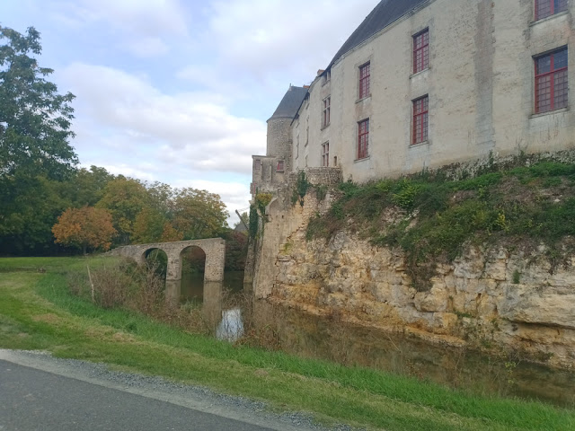 Back of the Chateau du Chatelier, Indre et Loire, France. Photo by Loire Valley Time Travel.