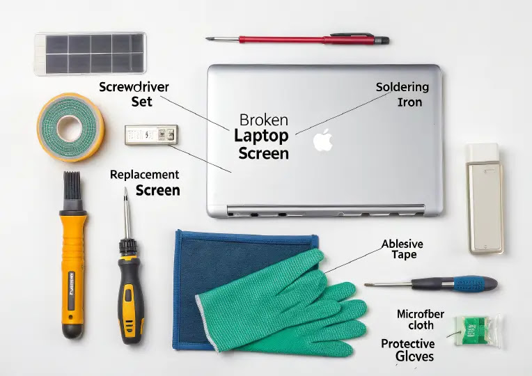 Πώς να επιδιορθώσεις μια χαλασμένη οθόνη laptop