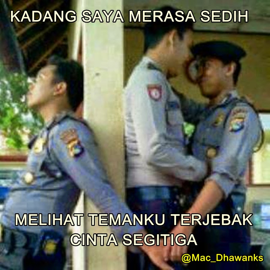 Gambar Meme Cinta Segitiga Medsos Kini