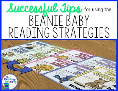 The Reading Roundup - Beanie Baby Reading Strategies Tips
