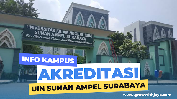 Akreditasi Jurusan UIN Sunan Ampel Surabaya (2023/2024)