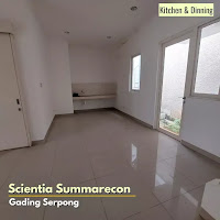 Scientia Summarecon Serpong Rumah Cluster Faraday Gading Serpong