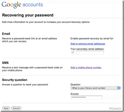 Gmail password SMS recover - rdhacker.blogspot.com