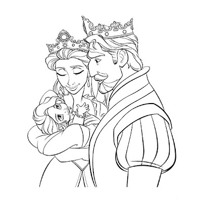  Tangled Coloring Pages Free 