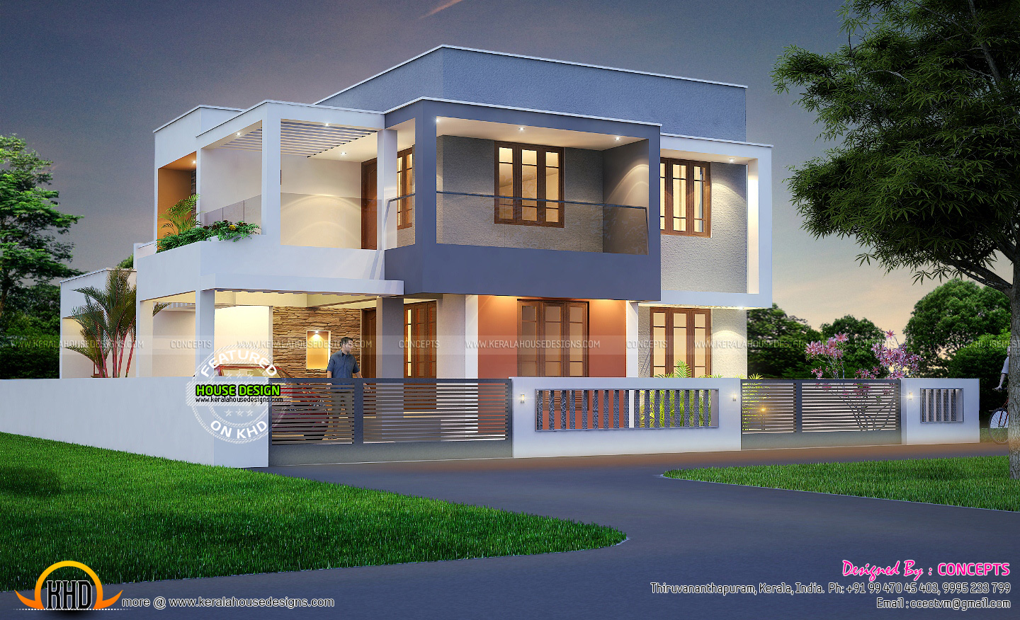 4 bhk house with plan Kerala home design and floor plans 
