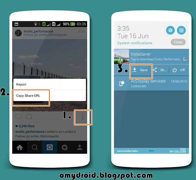 Cara Download Gambar Instagram