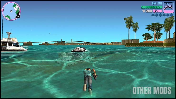 GTA Vice City Swimming Mod Free Download For PC