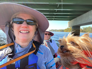 Selfie on the lake