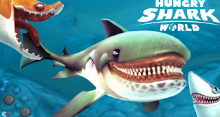 Download Game Hungry Shark World v1.2.4 Mod
