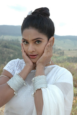 Tamil Actress Madhumitha in Saree Photos