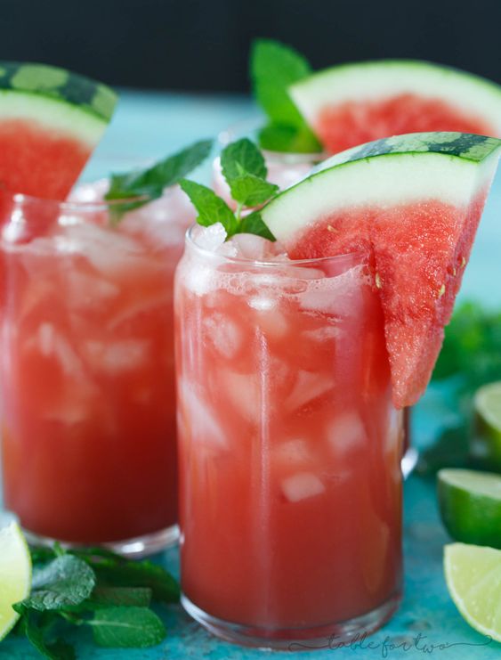 Watermelon Mint Juice 